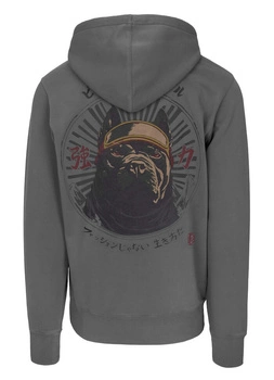 Bluza PIT BULL WASHED MT FUJI washed grey kaptur