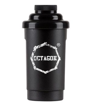 Shaker OCTAGON LOGO czarny