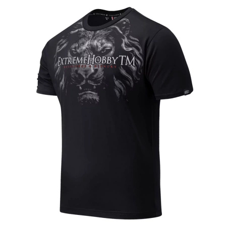 T-shirt EXTREME HOBBY LION czarny