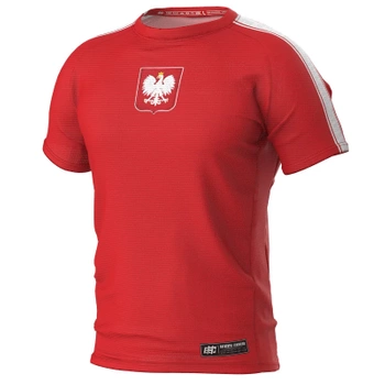 Koszulka techniczna EXTREME HOBBY POLSKA czerwona