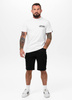 T-shirt PIT BULL DRIVING biały