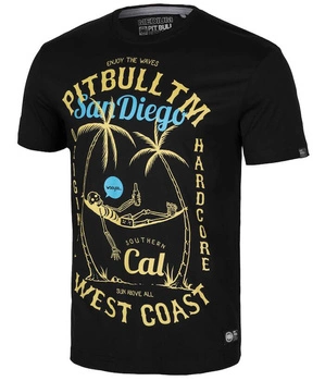 T-shirt PIT BULL CAL czarny