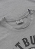T-shirt PIT BULL T-shirt PIT BULL Denim Washed RAW EDGE SKULL LOGO grey