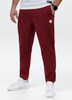Spodnie sportowe PIT BULL Tricot Terry NUGGET bordowe