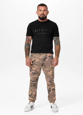 Spodnie joggery bojówki PIT BULL SCOTT camo