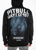 Bluza PIT BULL BLACK DOG czarna kaptur