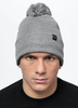 Czapka zimowa PIT BULL BUBBLE SMALL LOGO II szara