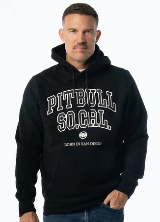 Bluza PIT BULL SO CAL czarna kaptur