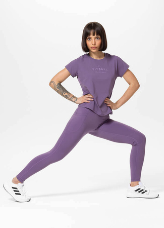 Damskie leginsy sportowe PIT BULL AVENIDA dusty grape