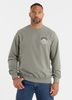 Bluza PIT BULL Tricot Terry DOG SD dusty salvia prosta