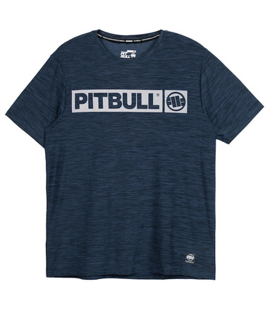 T-shirt PIT BULL HILLTOP CASUAL SPORT granatowy (navy melange)