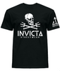 T-shirt INVICTA PIRATE czarny