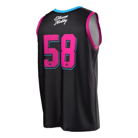 Tank Top Koszykarski EXTREME HOBBY VIBE czarny