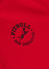 Bluza PIT BULL SAN DIEGO CA czerwona rozpinana