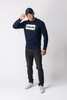Bluza PGWEAR STAMP granatowa prosta