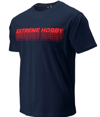 T-shirt EXTREME HOBBY STROKE granatowy