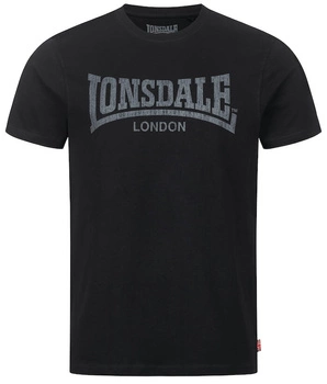 T-shirt LONSDALE LOGO KAI czarny