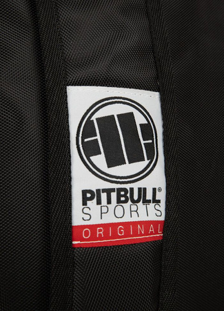 Duży plecak / torba treningowa PIT BULL LOGO czerwony