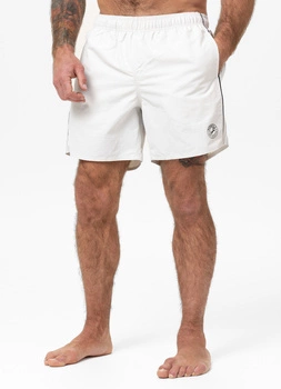 Szorty kąpielowe PIT BULL CROWNHILL białe