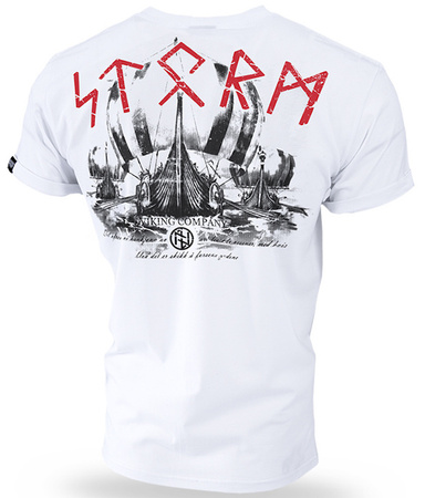 T-shirt DOBERMANS INVASION TS147 biały