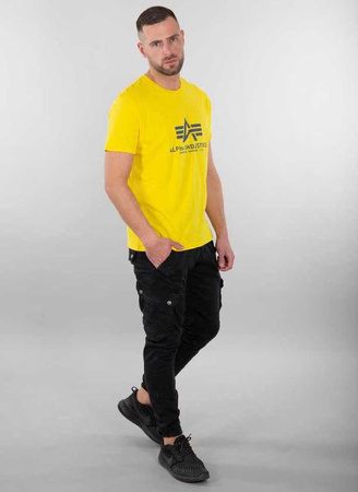 T-shirt ALPHA INDUSTRIES BASIC żółty (empire yellow) 100501 465