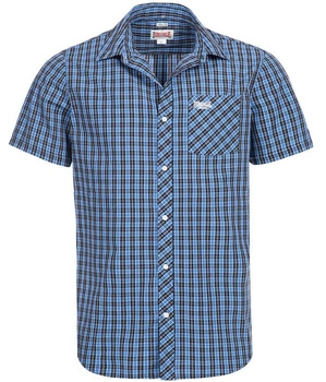 Koszula LONSDALE BRIXWORTH niebiesko/czarna