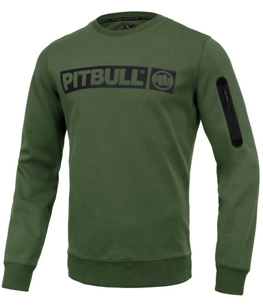 Bluza PIT BULL BEYER oliwkowa prosta