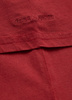 T-shirt PIT BULL Denim Washed CIRCLE DOG POCKET 190 bordowy