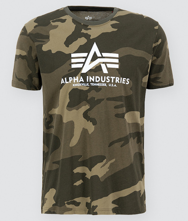 T-shirt ALPHA INDUSTRIES BASIC moro (olive camo) 100501C 239