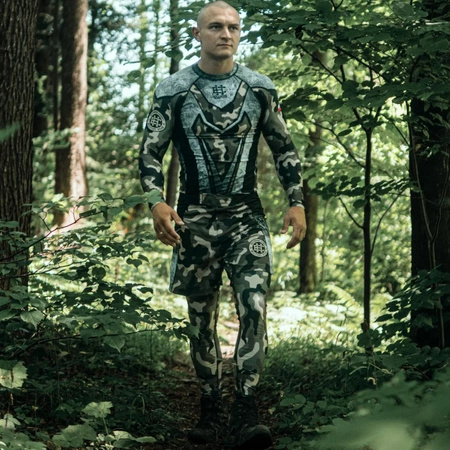 Legginsy Sportowe Męskie Military