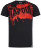 T-shirt TAPOUT SPLASHED czarny