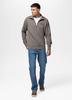 Bluza PIT BULL SAMPSON HALF ZIP brązowa (taupe)