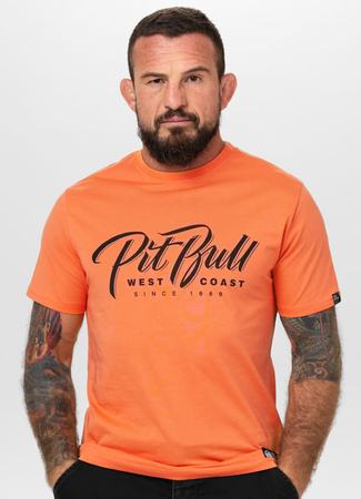 T-shirt PIT BULL EL JEFFE fluo orange
