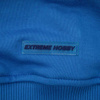 Bluza EXTREME HOBBY TYPOGRAPHY niebieska prosta