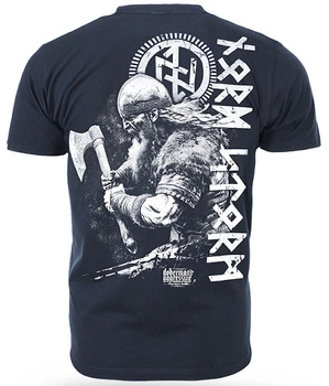 T-shirt DOBERMANS VIKING REACTION TS368 granatowy