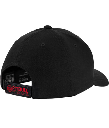 Czapka PIT BULL SNAPBACK SEASCAPE czarno-czerwona