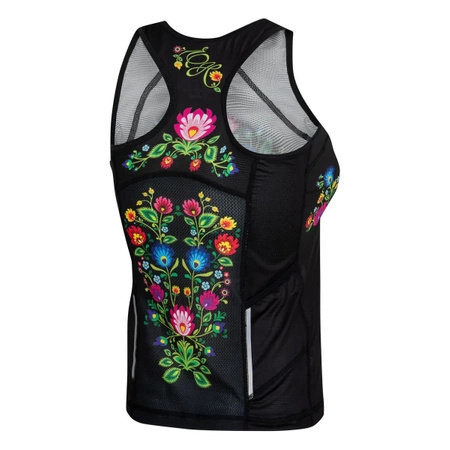 Tank Top Techniczny Damski Folk