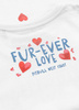 T-shirt damski PIT BULL  FUR EVER LOVE WMN biały