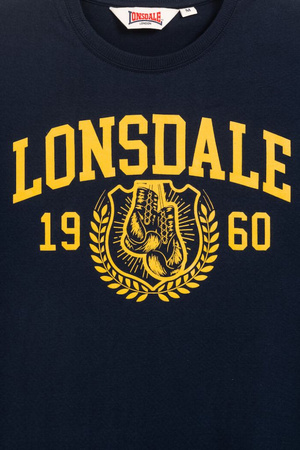 T-shirt LONSDALE STAXIGOE granatowa
