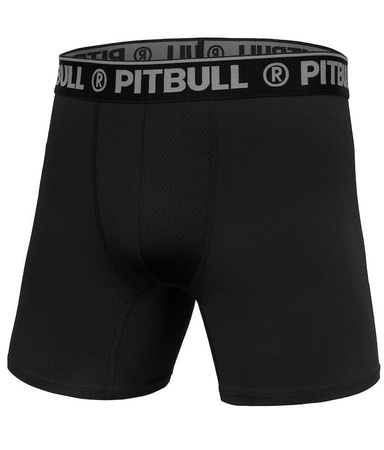 Bokserki PIT BULL SPORT komplet 3 sztuk grafitowo-oliwkowo-czarne