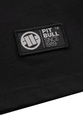 T-shirt PIT BULL SLIM FIT CLASSIC BOXING czarny