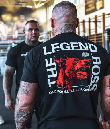 T-shirt DOBERMANS THE LEGEND BOSS TS382 czarny