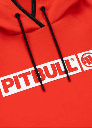 Damska bluza PIT BULL GEORGIA WMN czerwona (flame red) kaptur