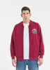 Bluza PIT BULL Tricot Terry SAN DIEGO CA burgundy rozpinana