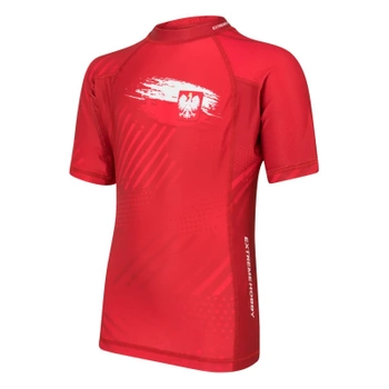 Short Sleeve Rashguard Kids Polska Prime