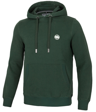 Bluza PIT BULL SMALL LOGO ciemnozielona (dark green) kaptur