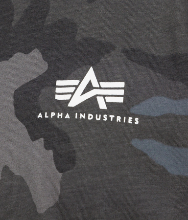 T-shirt ALPHA INDUSTRIES SMALL LOGO moro (black camo) 188505C 125