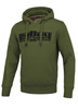 Bluza PIT BULL CLASSIC BOXING 21 oliwkowa kaptur