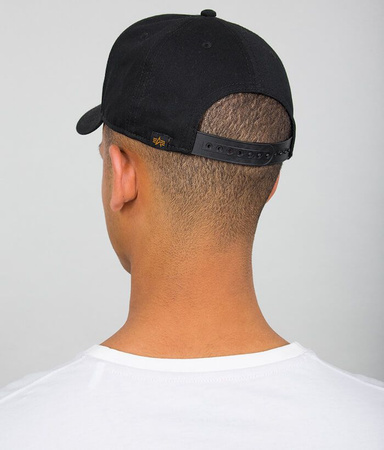 Czapka ALPHA INDUSTRIES CAP czarna 126912 03