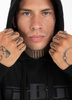 Bluza PIT BULL ONE TONE BOXING 21 czarna kaptur